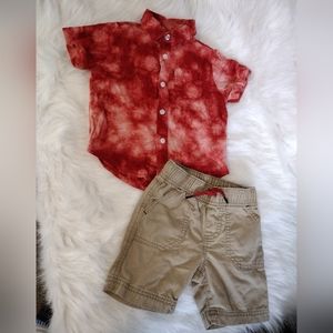 Wonder Nation boy's short set size 2T
